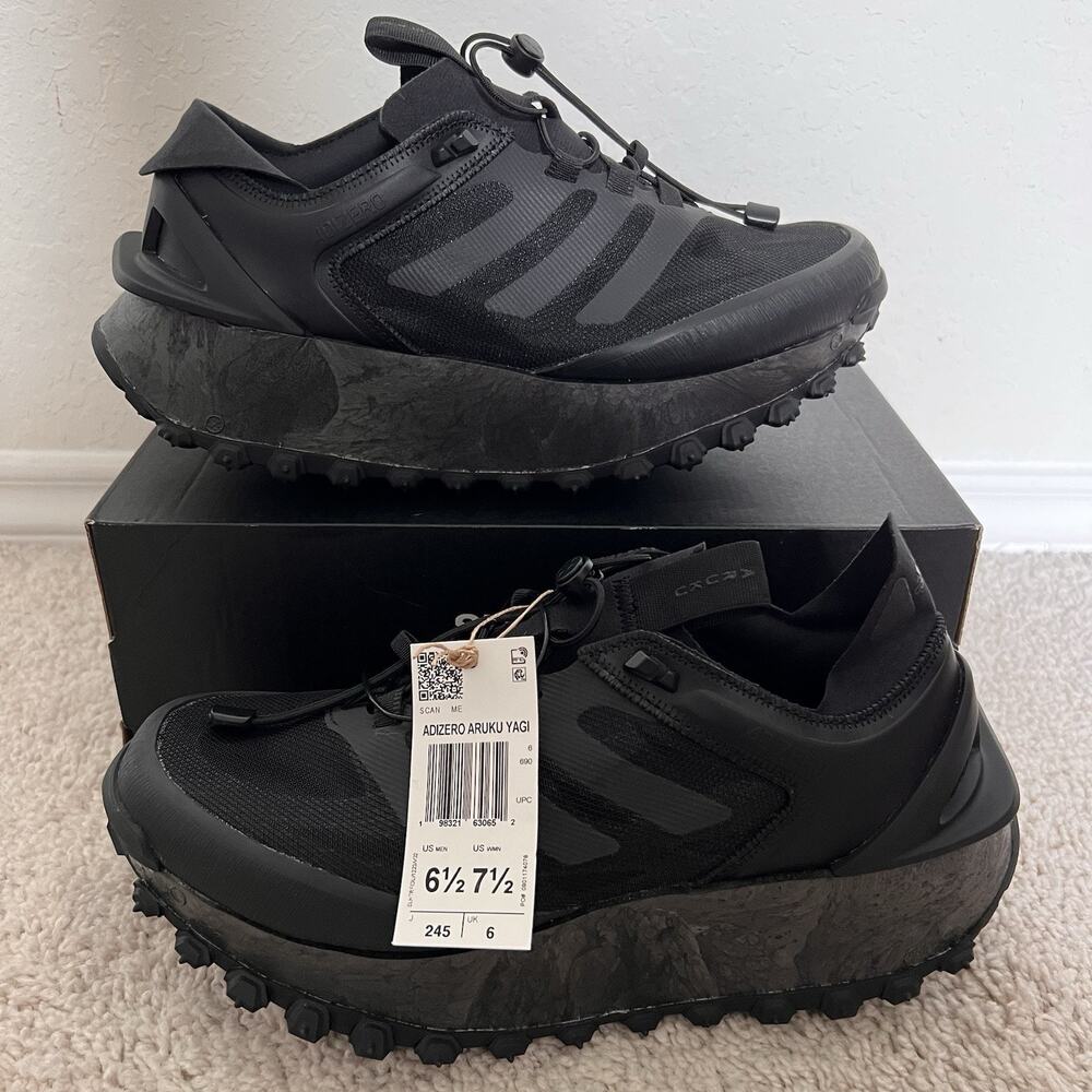 Adidas x Mr. Bailey Adizero Aroku Yagi Obsidian Black Men’s KJ3816 Size 6.5 NWT